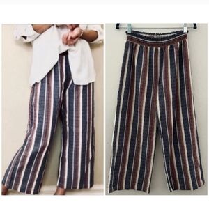 (Drew) Striped 100% Cotton Striped Pants Size Medium